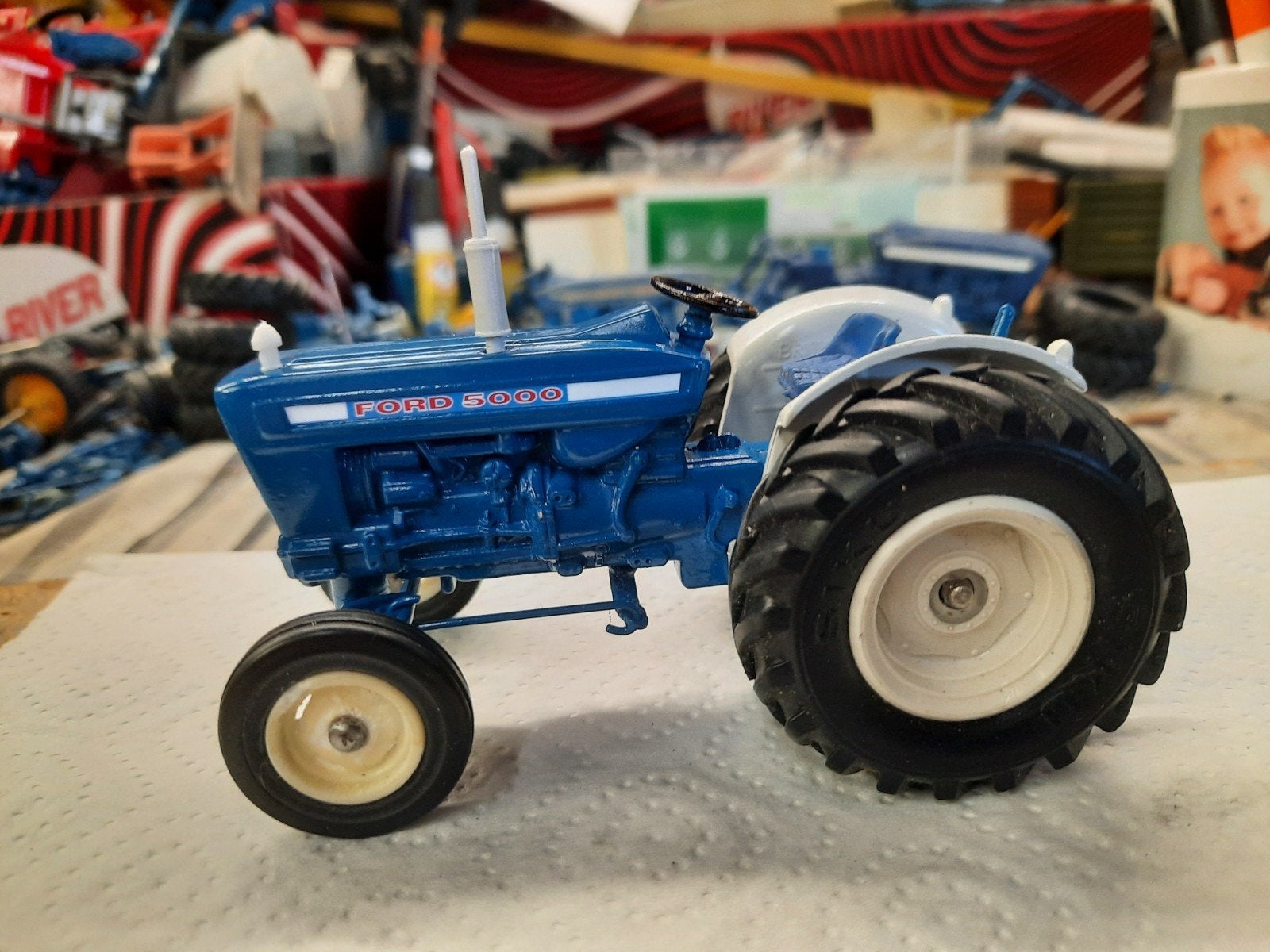 Ford 5000 Britains, Ophalen of Verzenden, Tractor of Landbouw, Britains