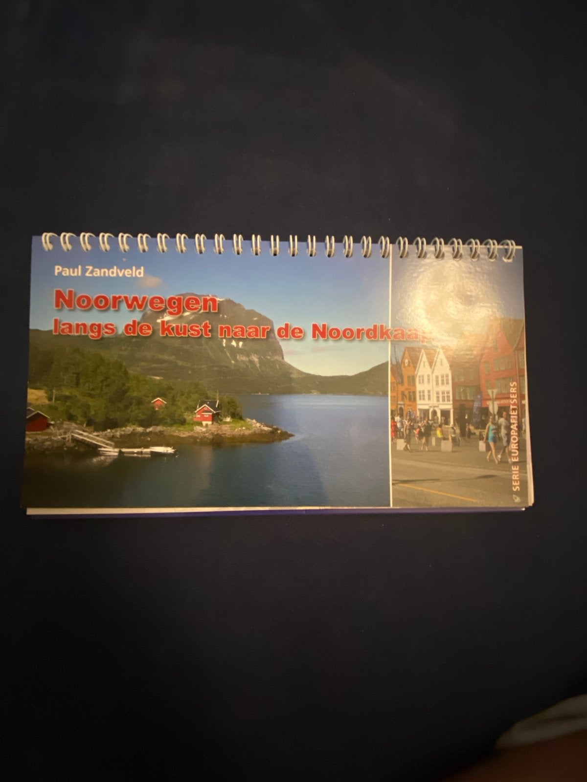 Noorwegen langs de kust naar de Noordkaap - Paul Zandveld, Overige merken, Fiets- of Wandelgids, Europa, Ophalen of Verzenden