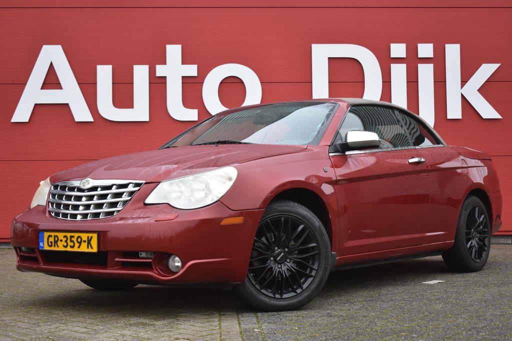 Chrysler Sebring Cabrio 2.7 Limited Business Edition Leder |, Auto's, Chrysler, Gebruikt, Beige, 190 pk, Cabriolet