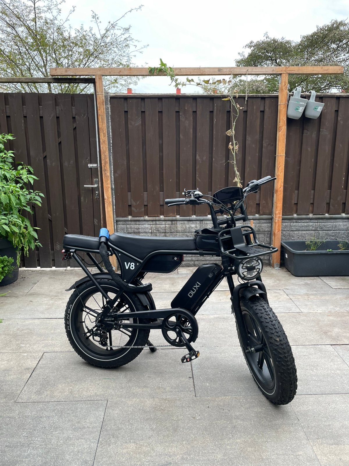 FATBIKE V8 DUBBELE ACCU + REKJE TEKOOP met achter zitje, Ophalen, Gebruikt, 50 km per accu of meer, Overige merken