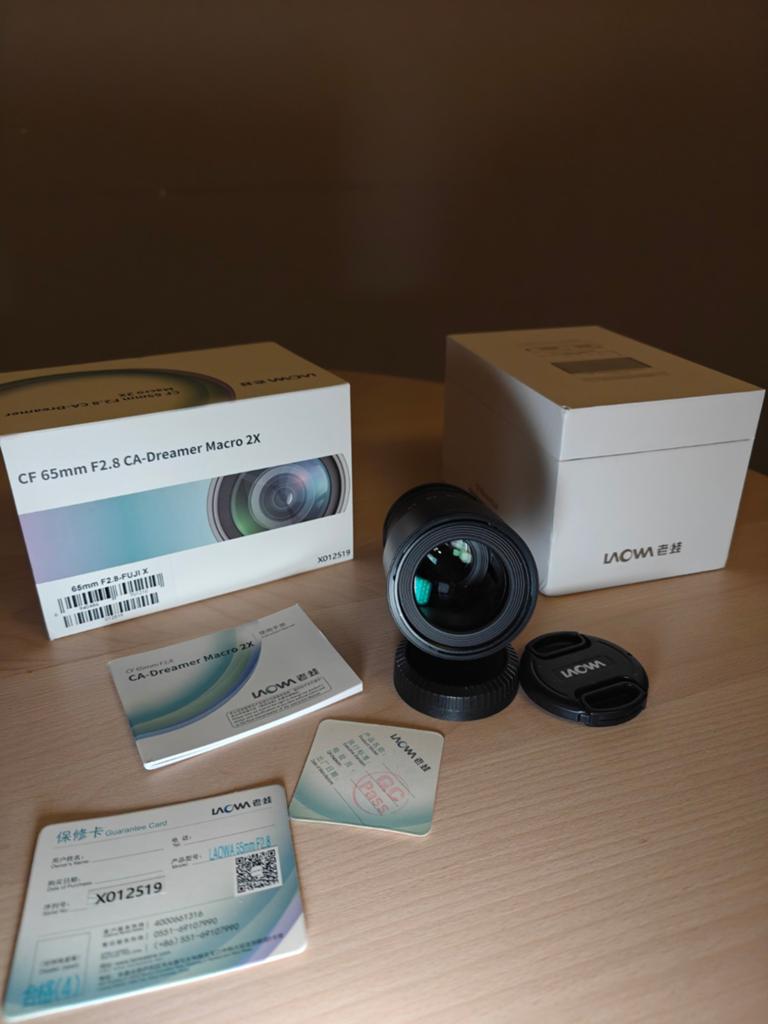 Laowa CF 65mm F2.8 CA-Dreamer Macro 2X - Zo goed als nieuw, Audio, Tv en Foto, Fotografie | Lenzen en Objectieven, Ophalen, Zo goed als nieuw