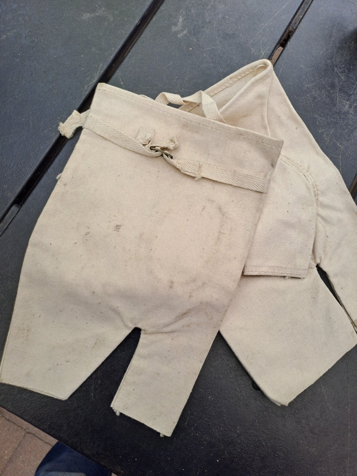Zeldzame WOII Britse Canvas Beenhoezen 1943 M.K. LTD., Verzamelen, Kleding of Schoenen, Ophalen of Verzenden, Nvt, Engeland