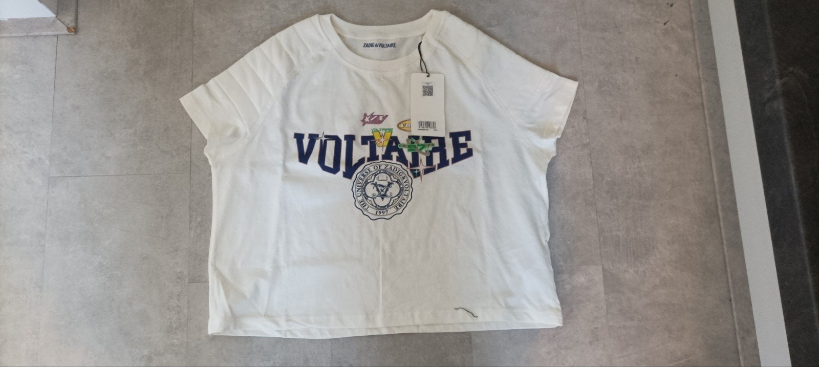 Zadig & Voltaire T-shirt Voltaire maat 164 - Nieuw, Meisje, Voltaire, Nieuw, Ophalen of Verzenden