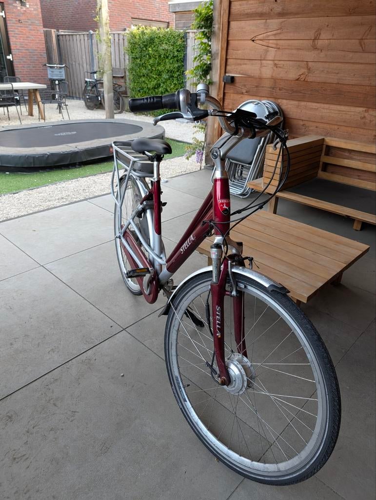 Stella Vicenza elektrische fiets, Gebruikt, 51 tot 55 cm, 50 km per accu of meer, Ophalen