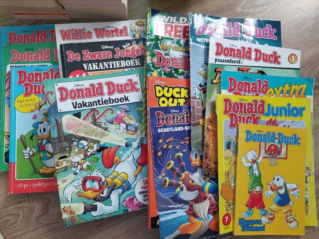 Donald Duck, Boeken, Stripboeken, Meerdere stripboeken, Ophalen, Gelezen