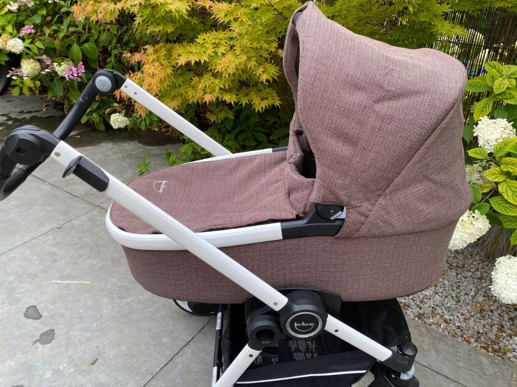 Kinderwagen / Combiwagen in uitstekende conditie, Zo goed als nieuw, Combiwagen, Verstelbare duwstang, Ophalen