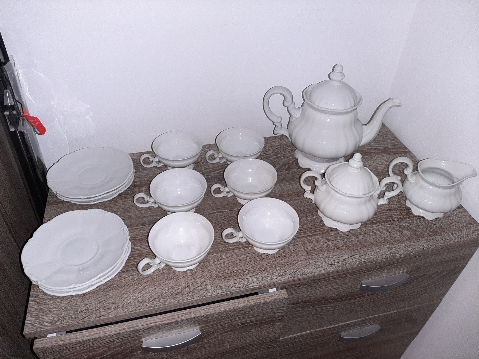 Thee servies hutschenreuther, Ophalen