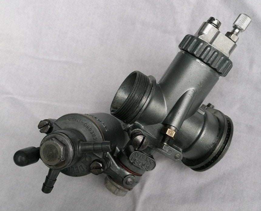 Dellorto UB20S sport carburateur, Fietsen en Brommers, Ophalen of Verzenden, Gebruikt, Carburateur, Overige merken