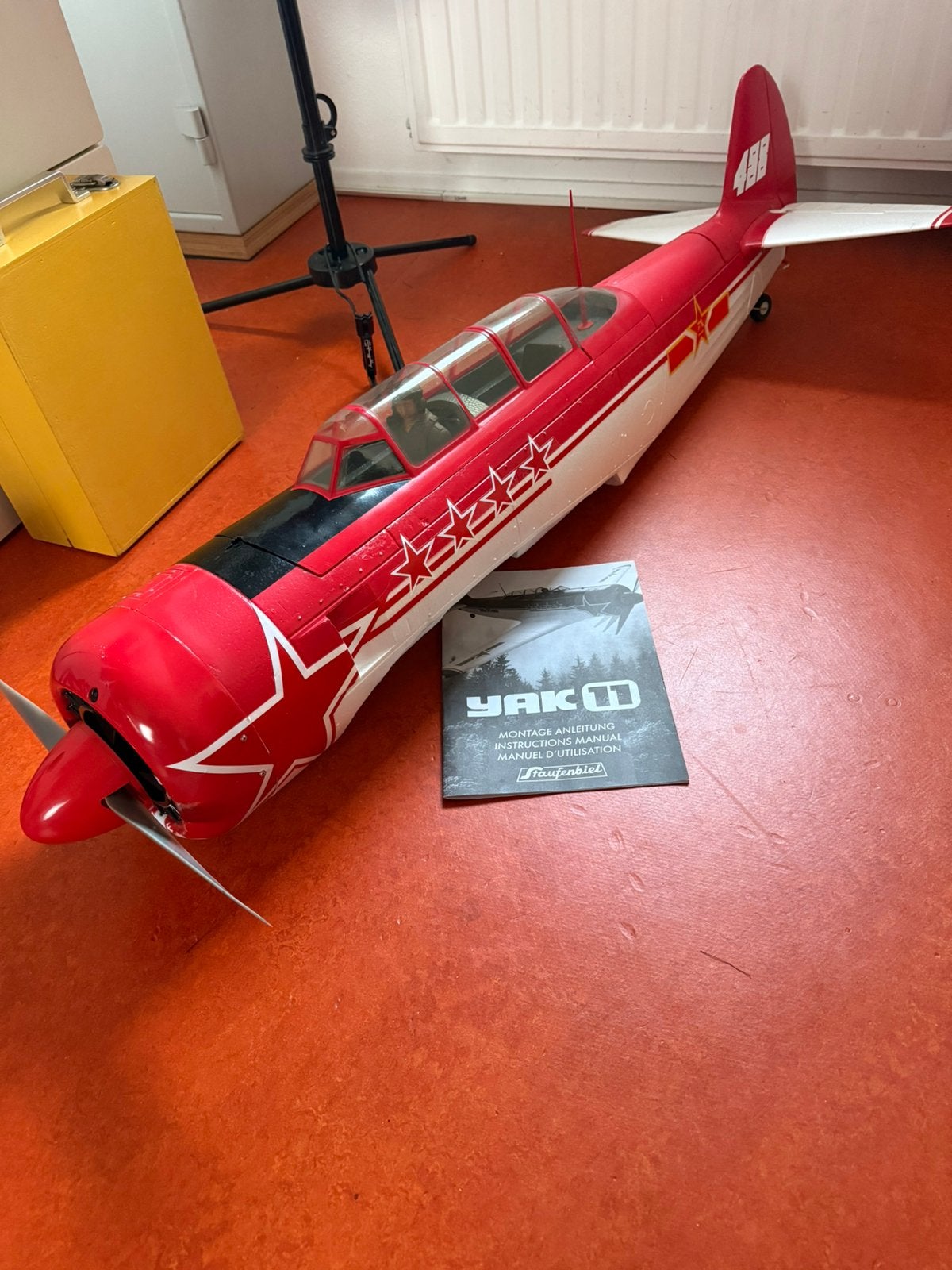 Yak 11, Ophalen, Gebruikt, Elektro, RTF (Ready to Fly)