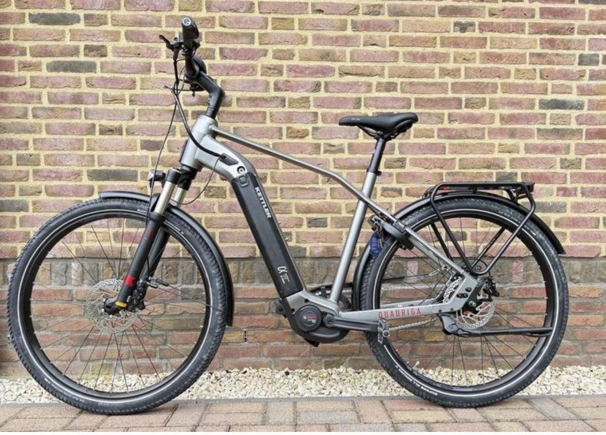 Kettler Quadriga-duo CX5 E-bike met Bosch Performance LineCX, Overige merken, Gebruikt, Ophalen of Verzenden, 50 km per accu of meer