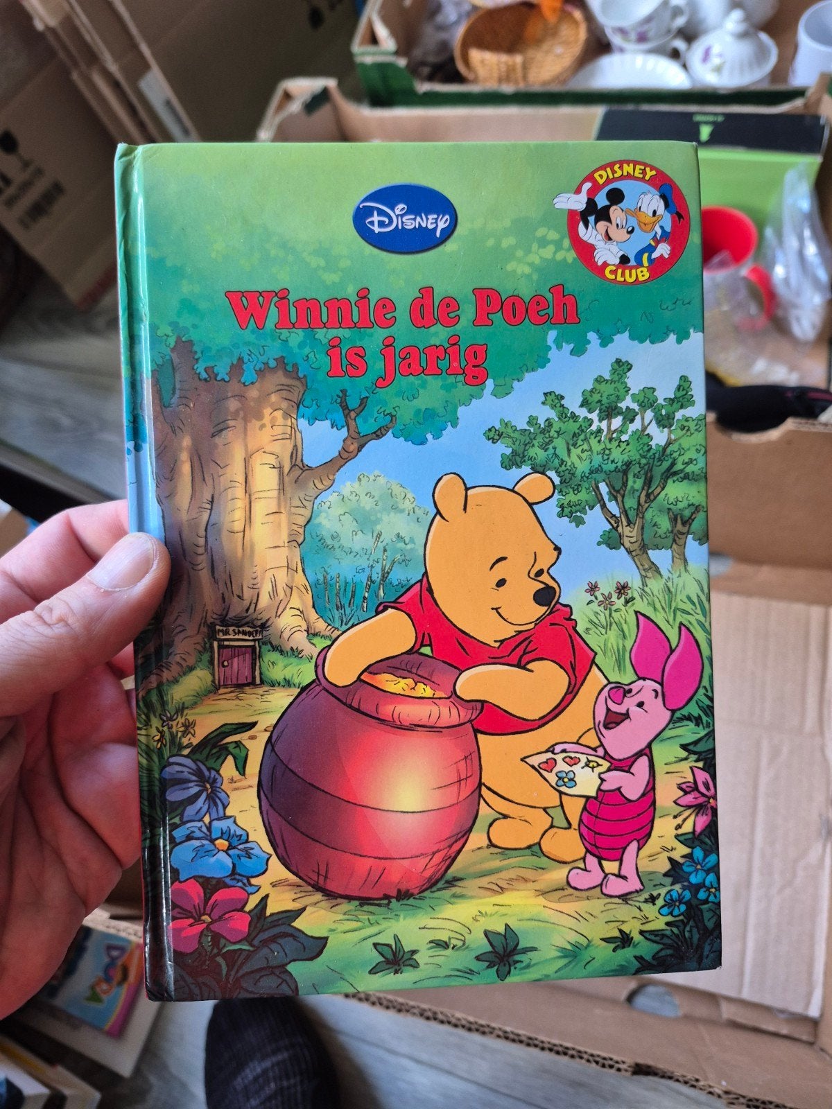 Winnie de Poeh is jarig - Disney Boekenclub, Fictie algemeen, Jongen of Meisje, A.A. Milne en E.H. Shepard, Ophalen of Verzenden