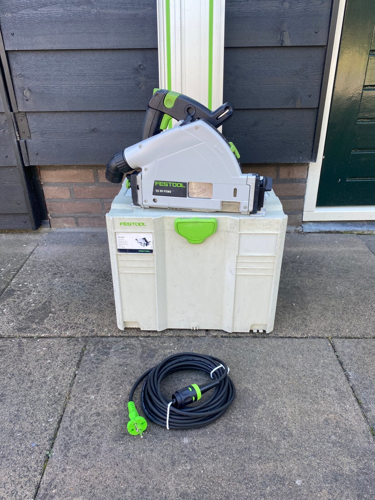 Festool invalzaag, Doe-het-zelf en Verbouw, Ophalen, Gebruikt, Invalzaag, 30 tot 70 mm