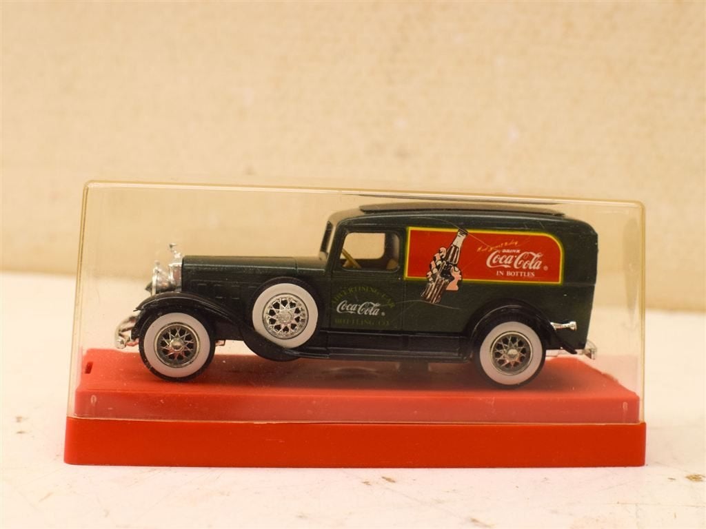 Vintage Solido Coca Cola Cadillac 52223, Ophalen of Verzenden, Gebruikt, Auto, Solido