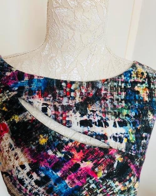 Joseph Ribkoff jurk maat 46 met gouddraadje[v], Kleding | Dames, Overige kleuren, Maat 46/48 (XL) of groter, Ophalen of Verzenden