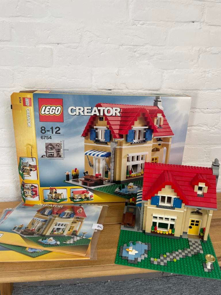Lego Creator set 6754 - Familiehuis, Ophalen, Gebruikt, Complete set, Lego