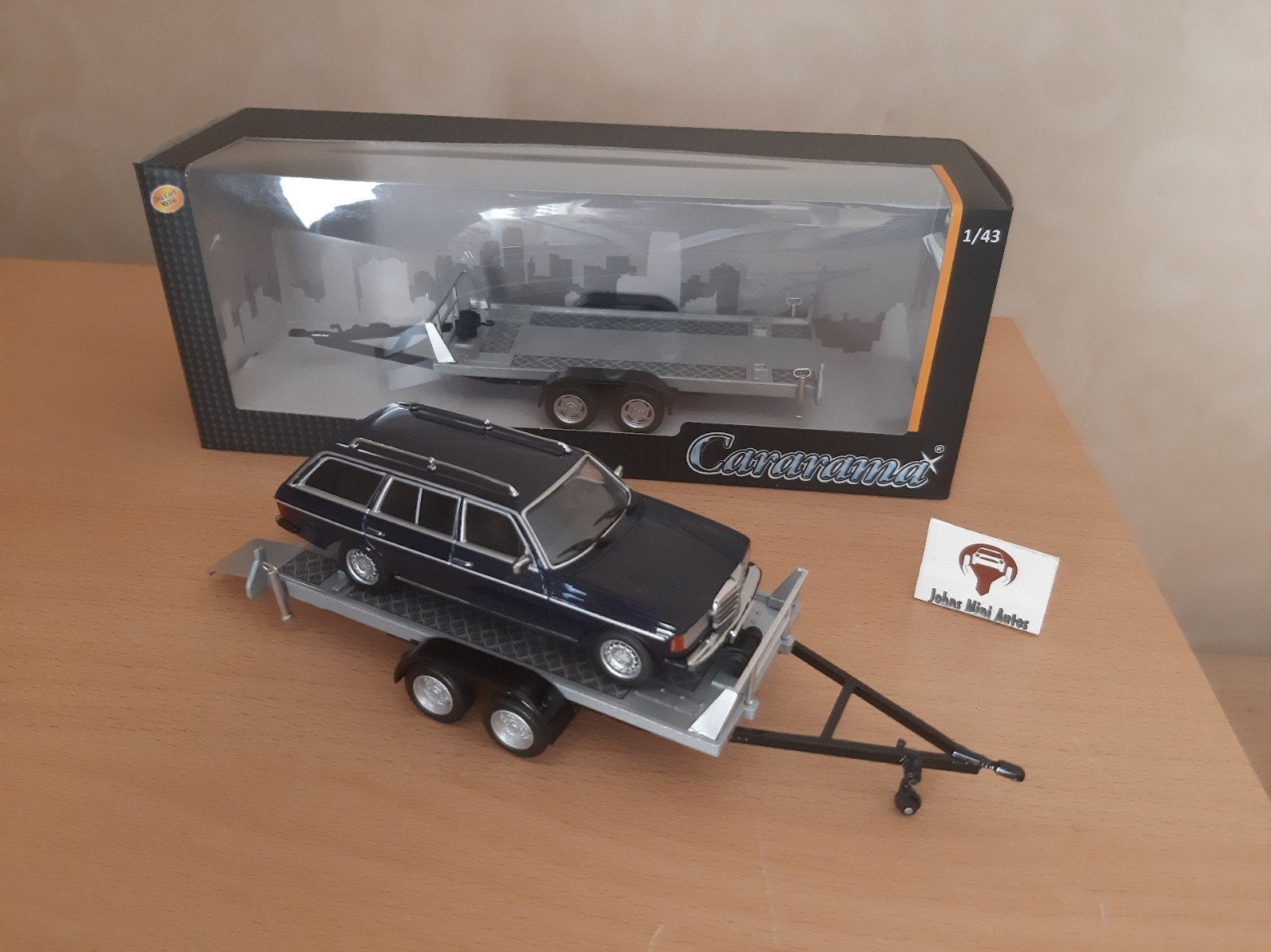 Tandemas Auto Ambulance 1:43., Overige merken, Auto, Cararama, Nieuw