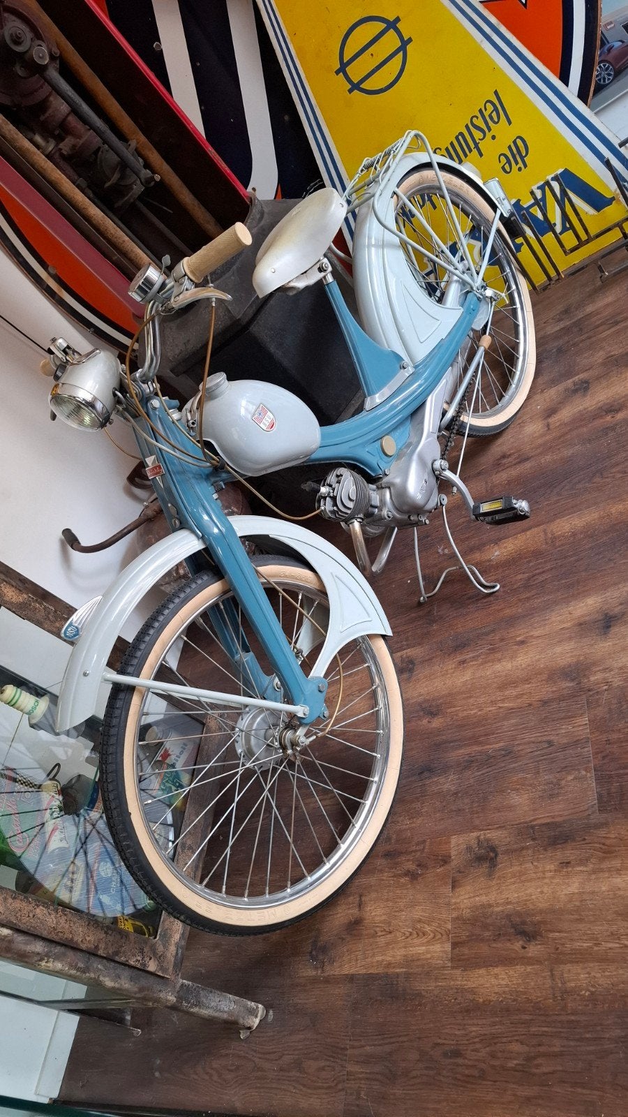 Vintage NSU Quickly Bromfiets, Fietsen en Brommers, Ophalen
