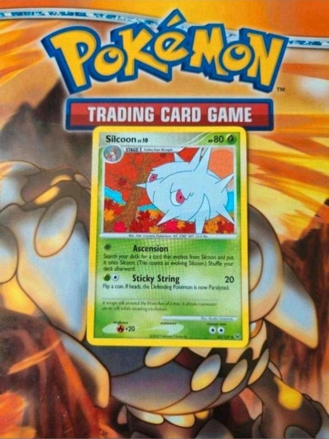 Silcoon 63/127 Platinum base set pokemon kaart nm, Ophalen of Verzenden, Zo goed als nieuw, Losse kaart