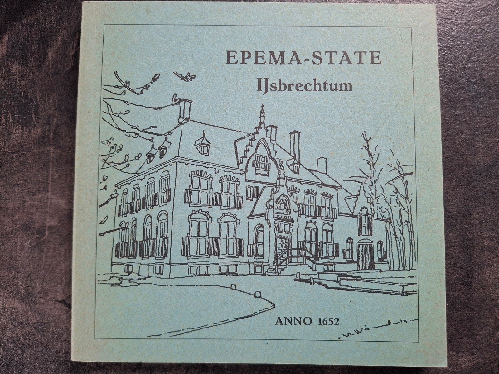 Ysbrechtum Epema-State en kerk S. ten Hoeve Burmania Looxma, Ophalen of Verzenden, Gelezen, S. ten Hoeve