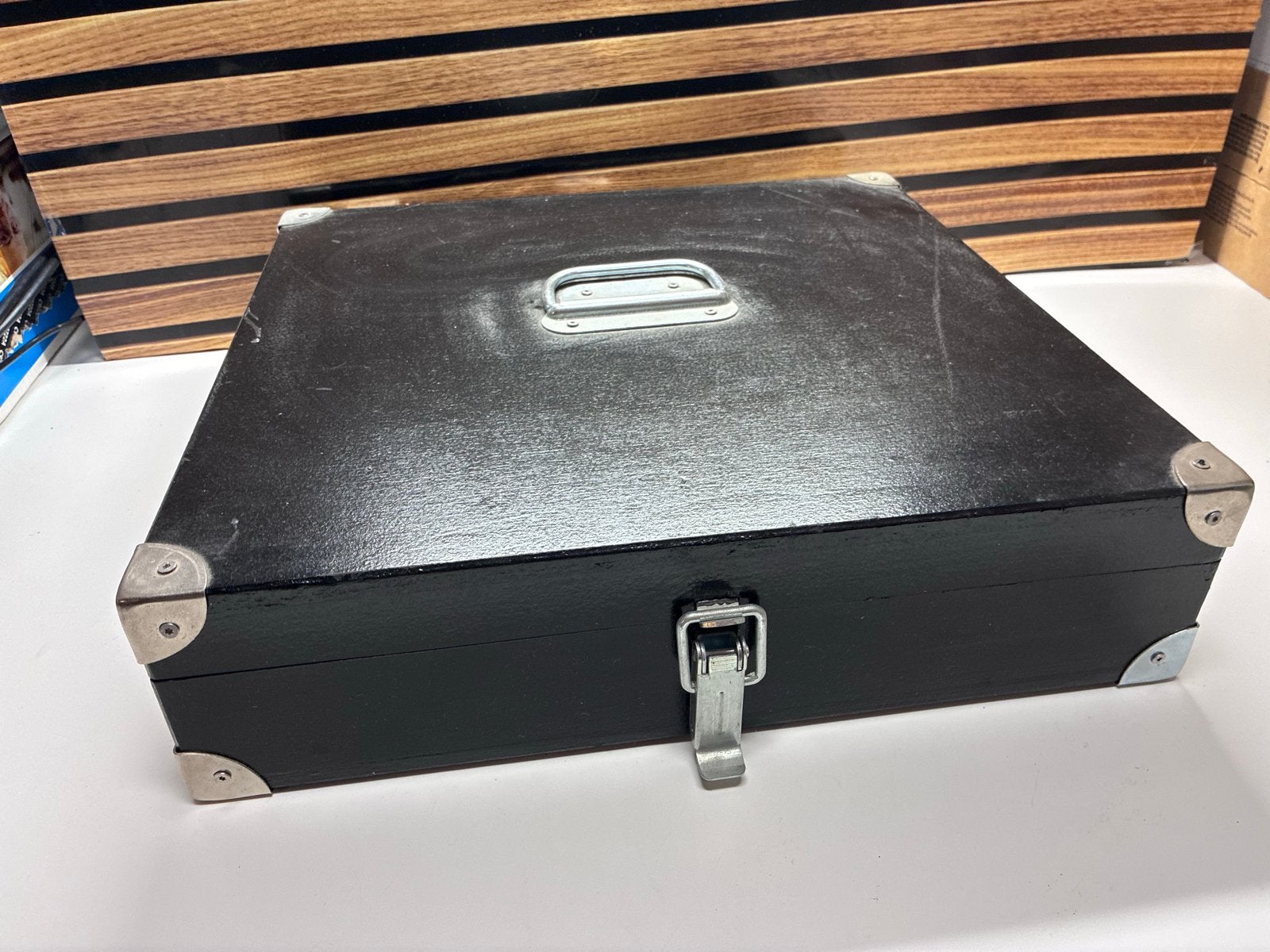Zwarte Flightcase, Ophalen of Verzenden, Gebruikt, Overige instrumenten, Flightcase