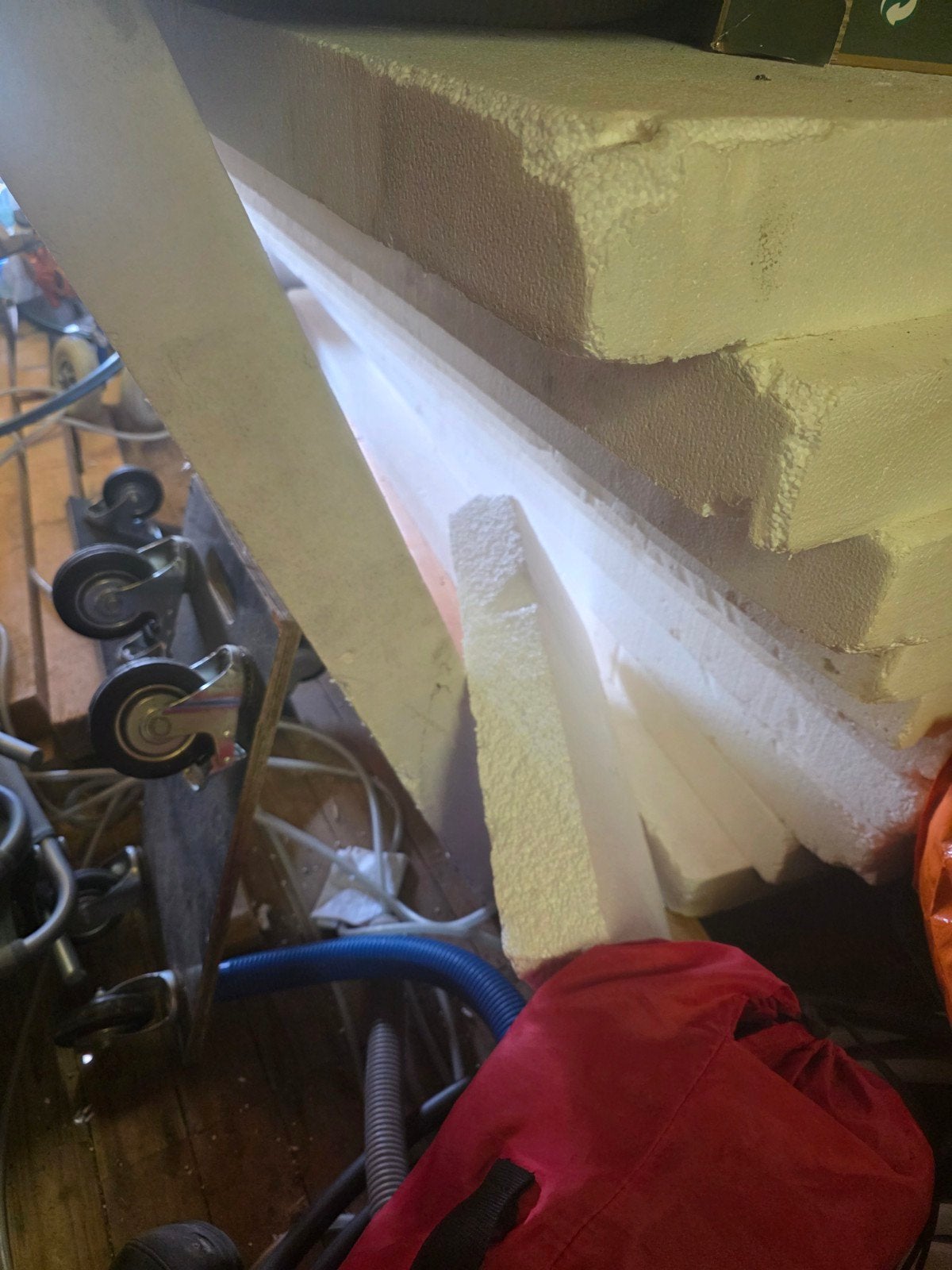 Isolatieplaten Tempex - 10 stuks 1×2 mtr 1pl 12dik, Dakisolatie, 4 tot 8 cm, Gebruikt, Ophalen of Verzenden