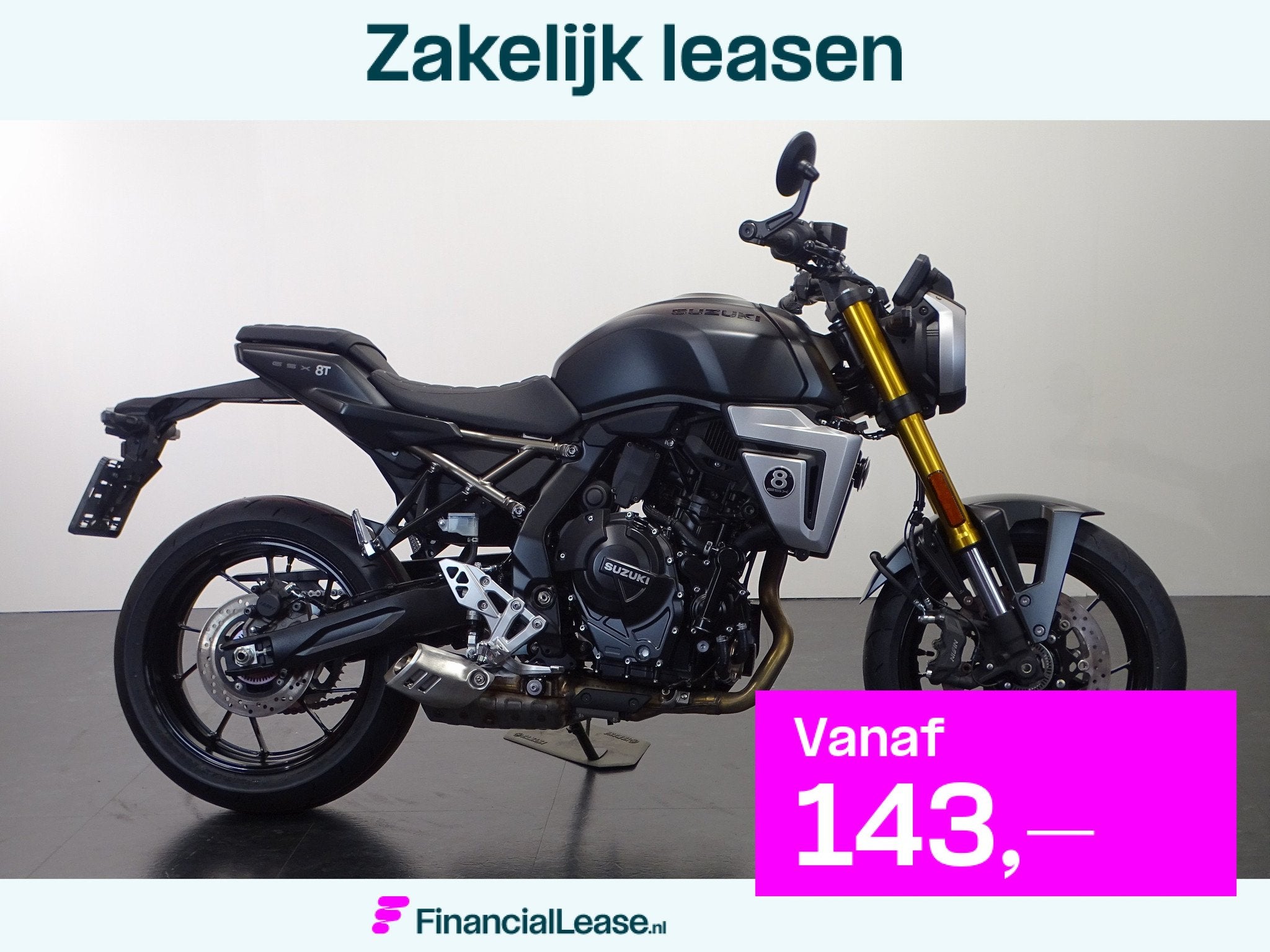 Suzuki GSX GSX-8T, Motoren, Nieuw, Bedrijf, Meer dan 35 kW, Naked bike