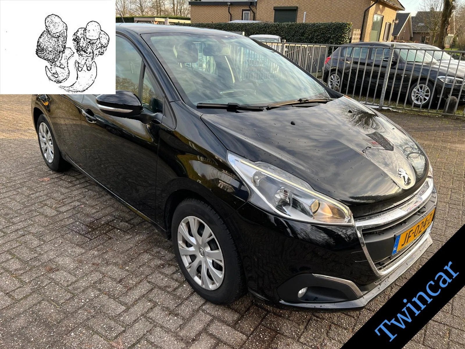 Peugeot 208 1.2 PureT. 82 5-DRS AC NAVI CRUISE NAP, Auto's, Stof, Gebruikt, 1199 cc, 82 pk