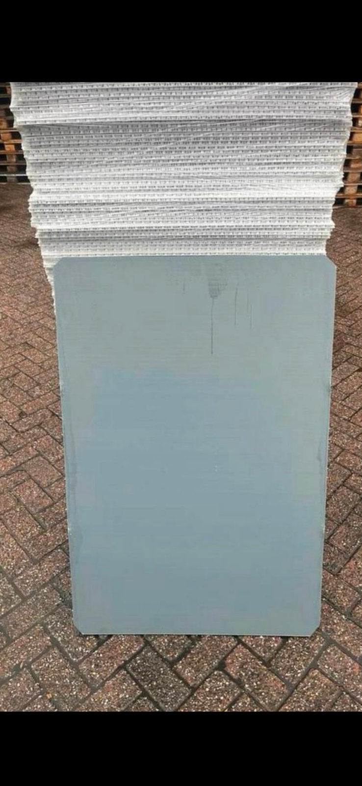 Kunststof vlonders platen 80x120 tussenvel isolatieplaten, Overige materialen, Zo goed als nieuw, 15 m² of meer, Ophalen