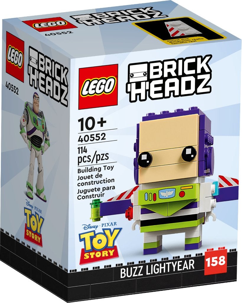 Lego Toy Story Buzz Lightyear 40552 NIEUW, BrickHeadz, Nieuw, Ophalen of Verzenden, Complete set