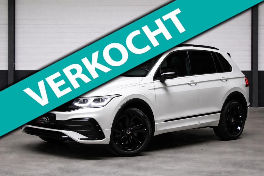 Volkswagen TIGUAN 1.4 TSI eHybrid R-Line l Pano Leder IQ, Auto's, Volkswagen, Bedrijf, Tiguan, ABS, Adaptive Cruise Control, Airbags