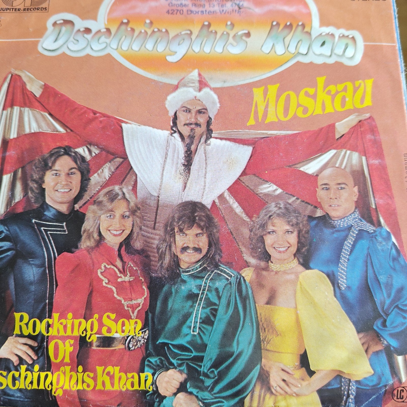 Dschinghis Khan - Moskau / Rocking Son Of Dschinghis Khan, Ophalen of Verzenden, Gebruikt, 7 inch