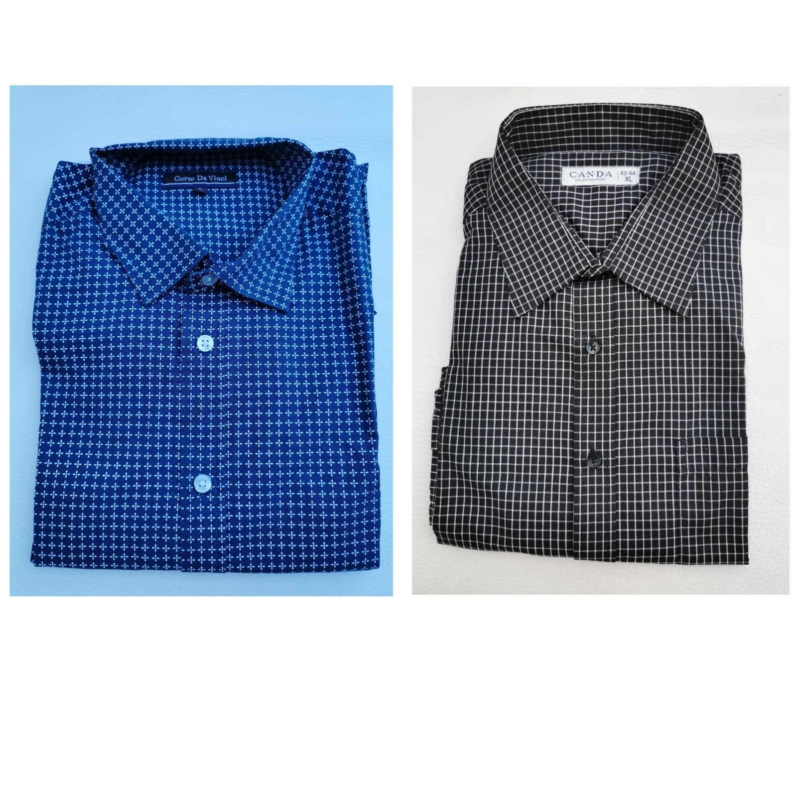 Heren overhemden mt. L/XL, Kleding | Heren, Overige kleuren, Verzenden, Nieuw, C&A