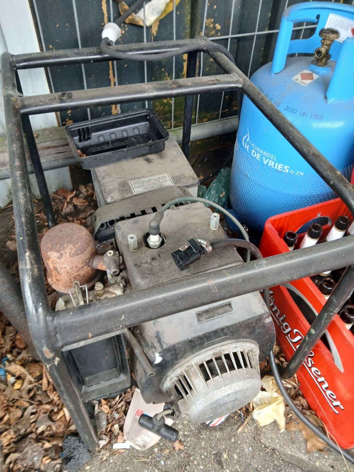 acme mecc alte generator 4KVA aggregaat opknapper, Ophalen, Gebruikt
