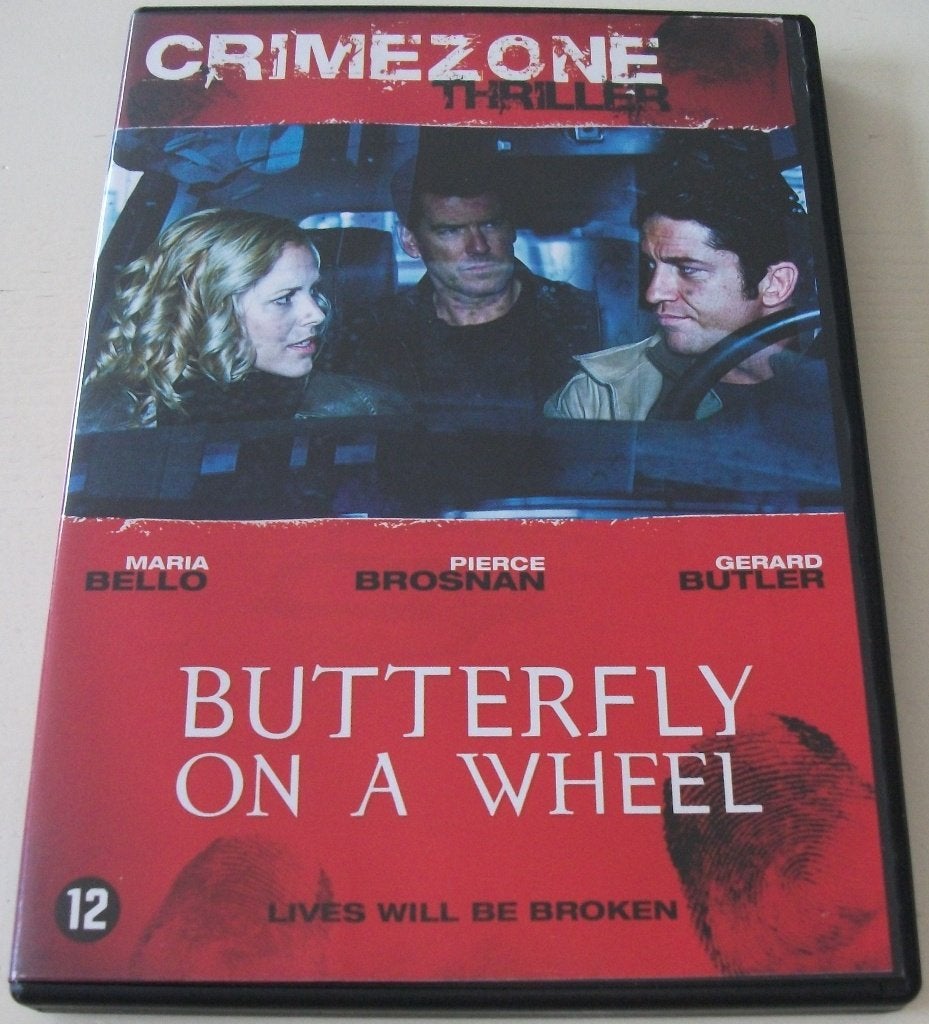 Dvd *** BUTTERFLY ON A WHEEL *** Lives will be broken, Engels, Nederlands, Overige genres, Ophalen of Verzenden