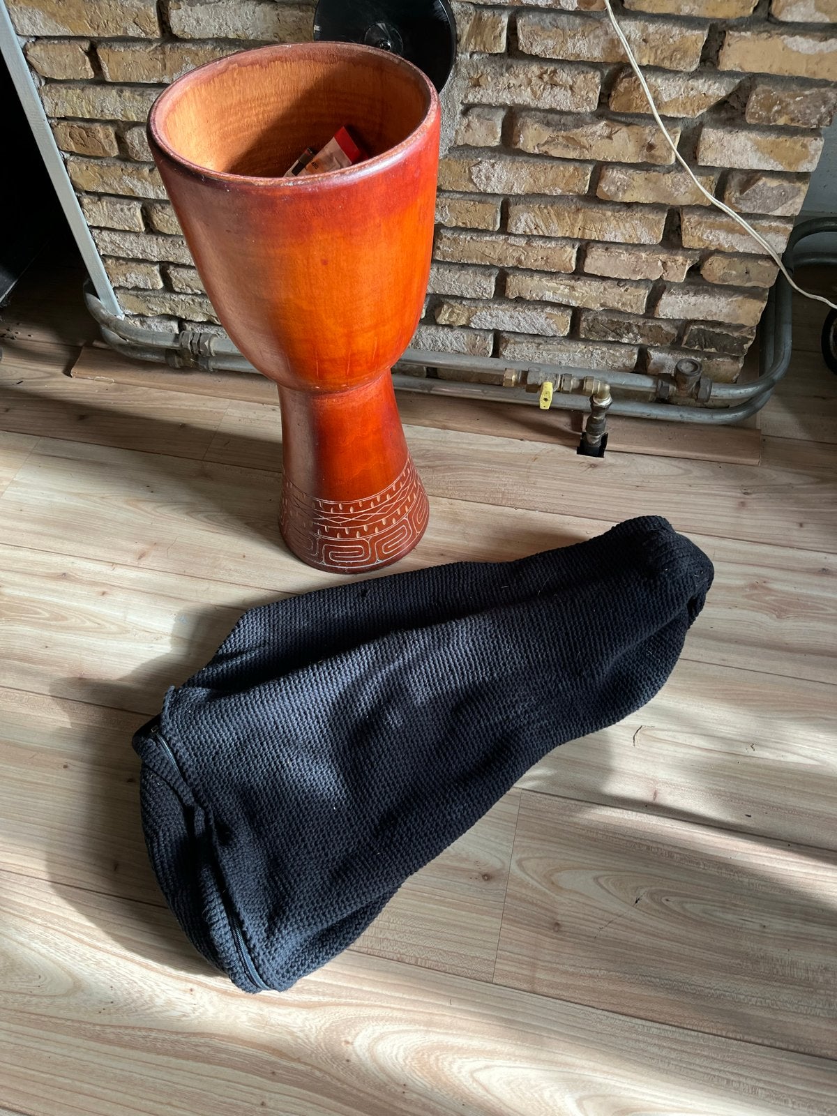 Gehaakte Djembe Tas - Bescherming voor je Djembe, Muziek en Instrumenten, Ophalen, Gebruikt, Overige soorten