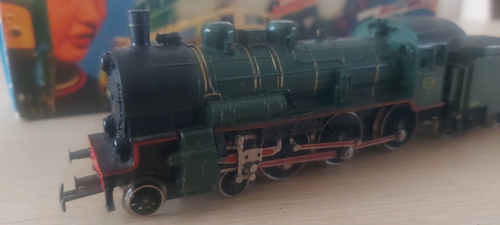 Märklin SNCB 64 119 stoomloc+tender artnr 3086 in ovp, Hobby en Vrije tijd, Wisselstroom, Wagon, Ophalen of Verzenden, Zo goed als nieuw