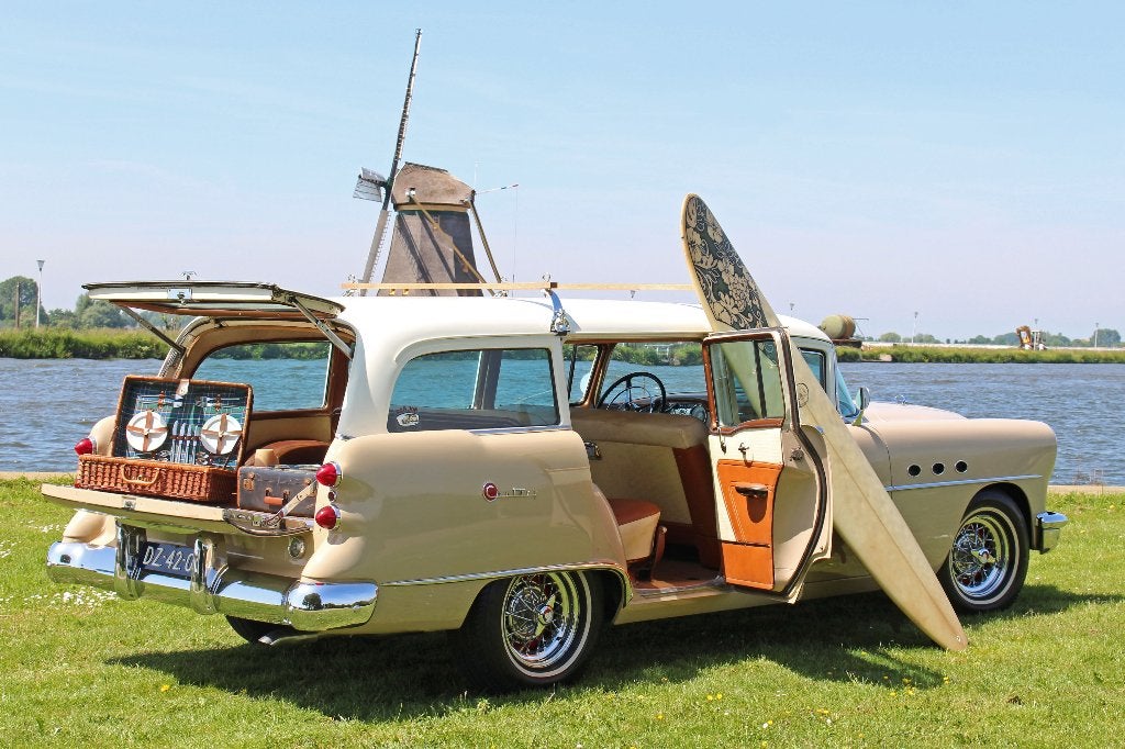 1954 Buick Century Station Wagon - Topstaat!, foto 11
