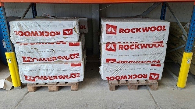 rockfloor isolatie, Doe-het-zelf en Verbouw, Ophalen, 4 tot 8 cm, Nieuw, Steenwol