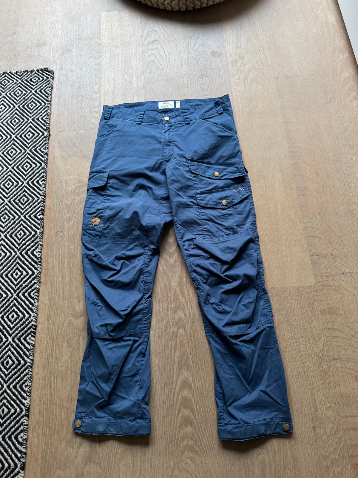 Nette fjallraven vidda pro lite trouser maat 50 blauw g1000, Ophalen of Verzenden, Gedragen, Maat 48/50 (M), Blauw