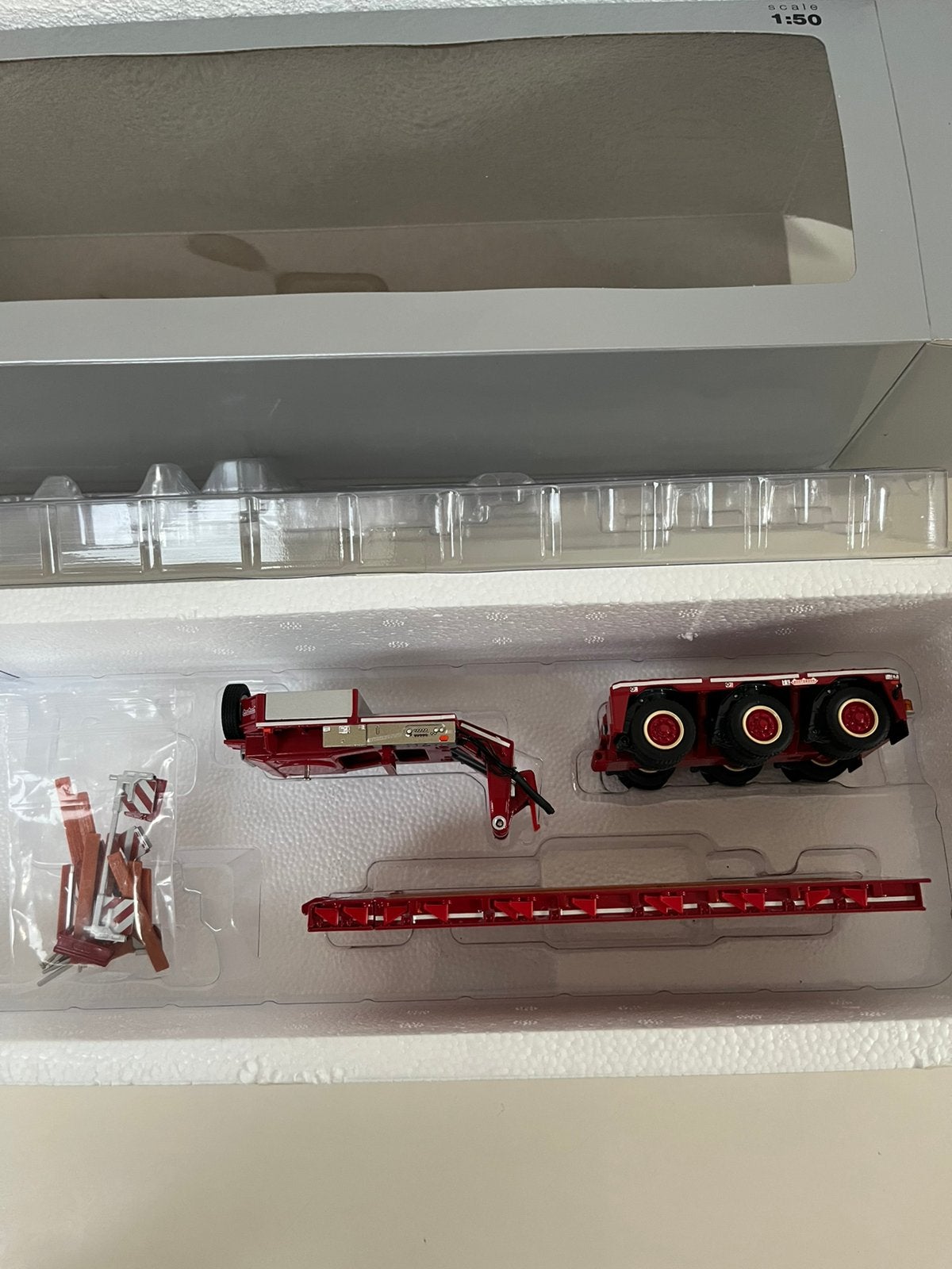 1:50 WSI  dieplader ., Hobby en Vrije tijd, Modelauto's | 1:50, Ophalen of Verzenden, Zo goed als nieuw, Bus of Vrachtwagen, Wsi