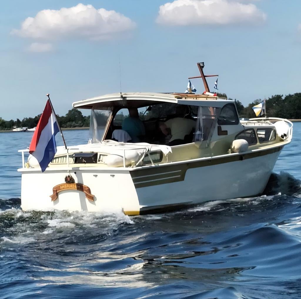 TIJDLOZE KLASSE: WEST-END KRUISER (GOUWEROK, '63) YANMAR D!, Overige merken, 9 m, Gebruikt, Binnenboordmotor