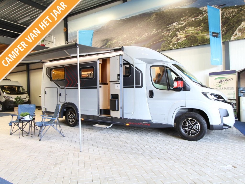 Bürstner Signature SFT 7.0, Caravans en Kamperen, Automaat, Fiat, Airbags, Tot en met 2