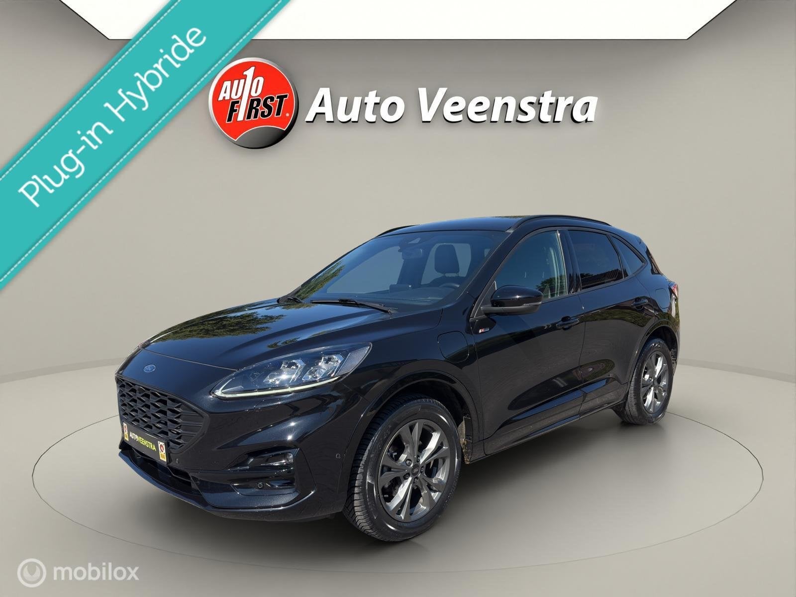 Ford Kuga 2.5 PHEV ST-Line X|LUXE|B&O|LED|STOEL/STUUR.VERW, Auto's, Gebruikt, 4 cilinders, Met garantie (alle), Zwart