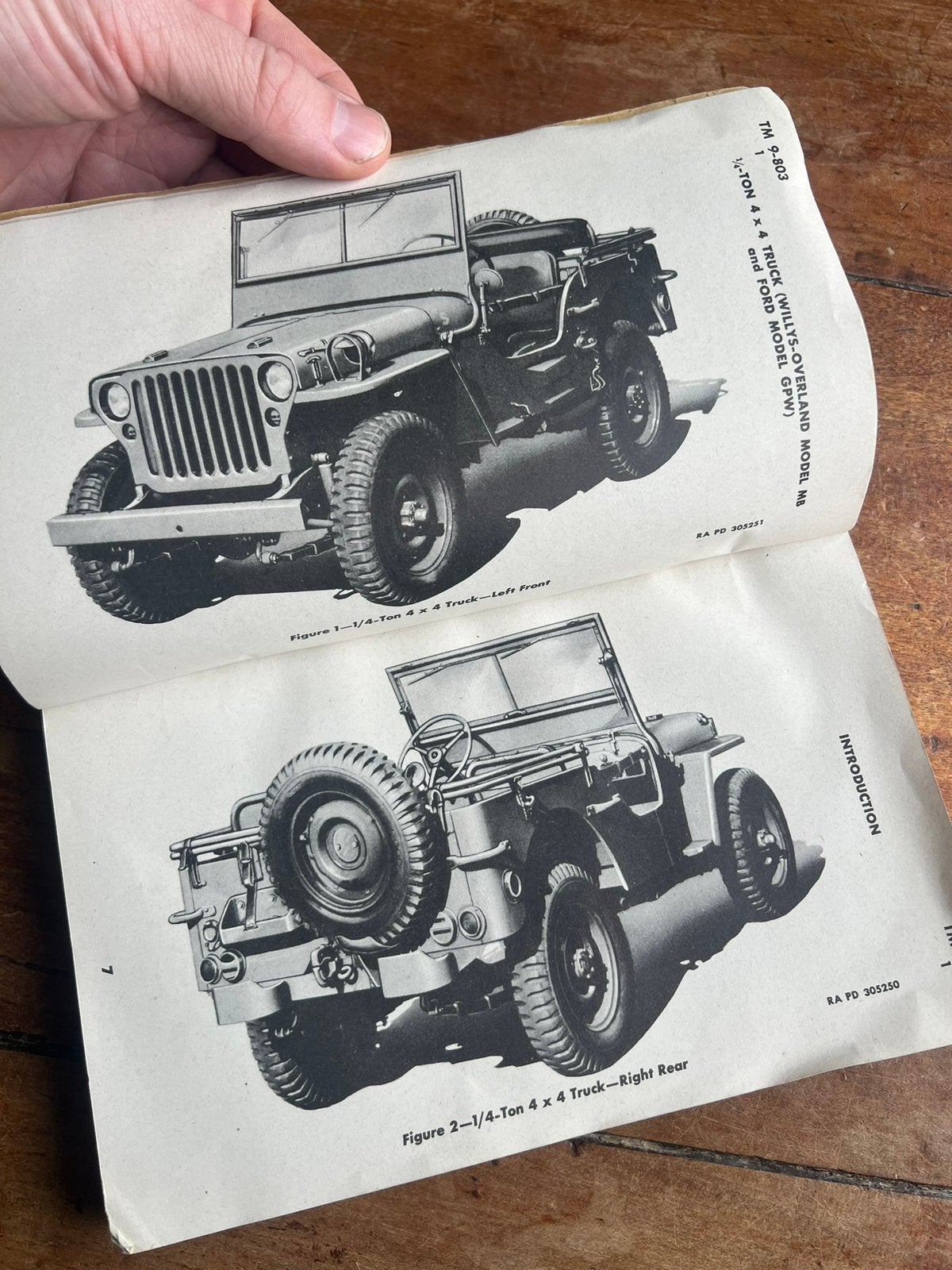 WO2 Technisch handboek Willys Jeep KTR Ford 1944, Verzenden, Nederland