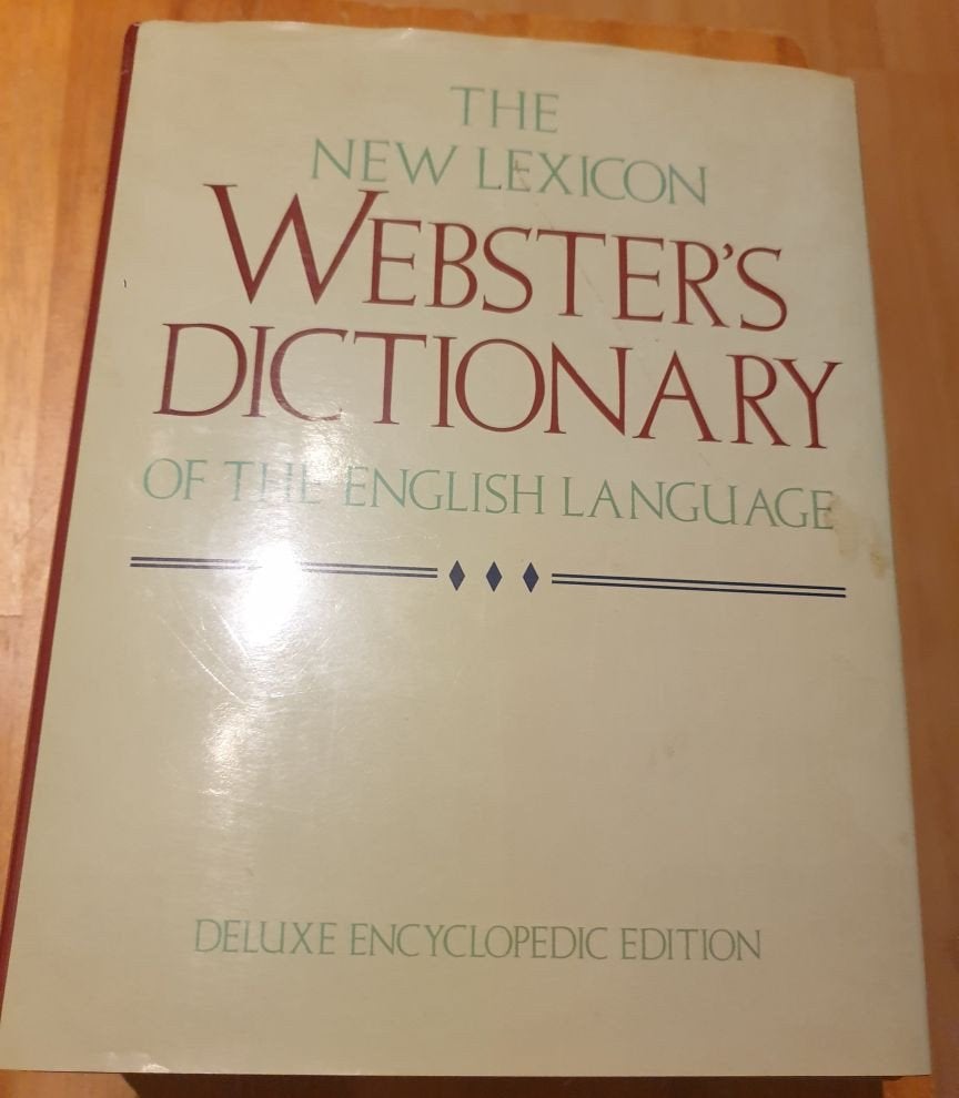 Webster's Dictionary - The New Lexicon, 1992, Lexicon USA, Boeken, Overige uitgevers, Webster, Engels, Ophalen