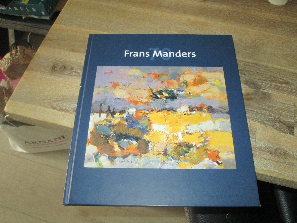 Frans Manders Kunstboek - Schilder- en Tekenkunst, Frans Manders, Ophalen of Verzenden, Zo goed als nieuw, Schilder- en Tekenkunst