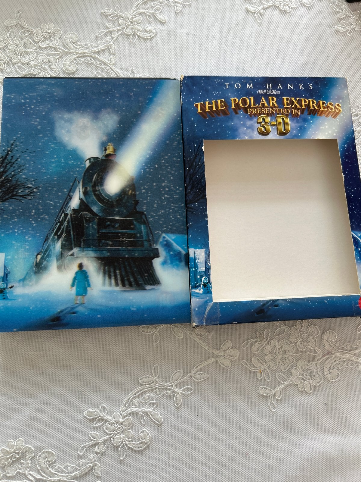 The Polar Express 3D DVD - Tom Hanks, Alle leeftijden, Ophalen of Verzenden, Gebruikt