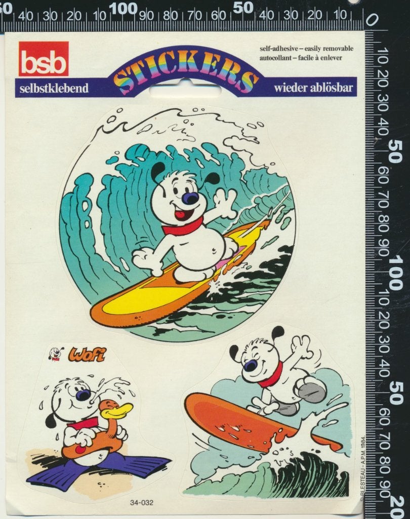 Sticker: BSB (Stickervel 2), Ophalen of Verzenden, Zo goed als nieuw, Strip of Tekenfilm