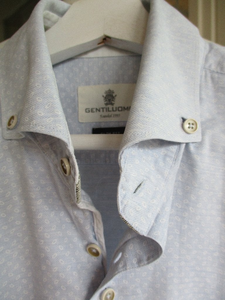 Gentiluomo, size 42, Kleding | Heren, Zo goed als nieuw, Halswijdte 41/42 (L), Gentiluomo, Verzenden