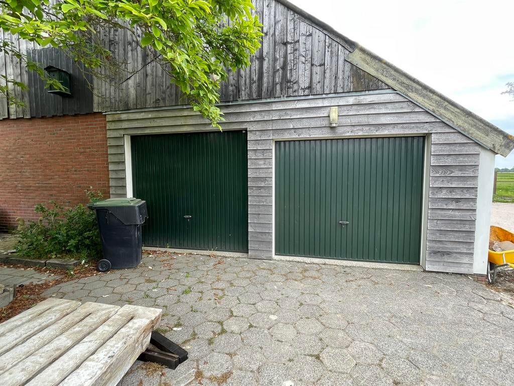 2x garagedeur, Ophalen, Gebruikt, Garagedeur, Metaal